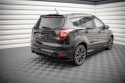 Central Rear Splitter For Ford Escape St-Line Mk3 Maxton Design