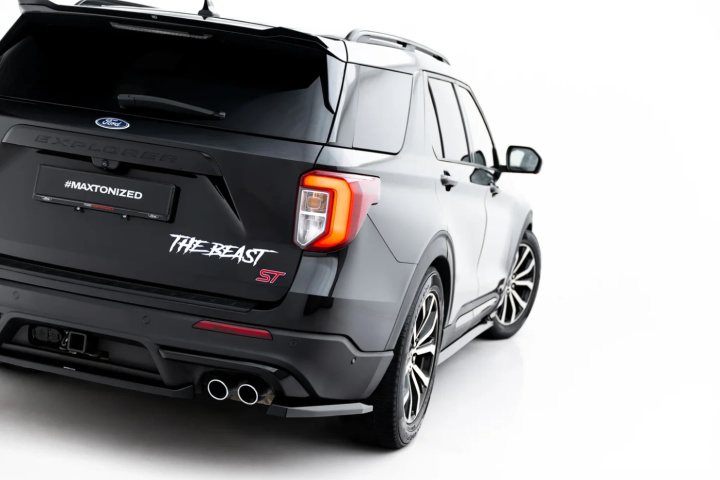 Ford Explorer ST Mk6 2020+ Rear Side Splitters Maxton Design in the group Select car model / Ford / Explorer / Styling at DDESIGN Scandinavia AB (FO-EX-6-ST-RSD1G)