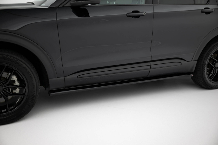 Ford Explorer XLT Mk6 2019-2024 Side Skirts Diffusers Maxton Design in the group Select car model / Ford / Explorer / Styling at DDESIGN Scandinavia AB (FO-EX-6-XLT-SD1G)