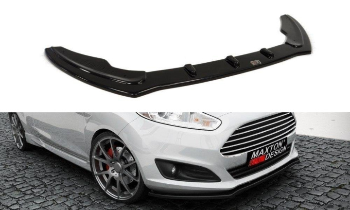 Front Splitter Ford Fiesta Mk7 Fl Maxton Design in the group Select car model / Ford / Fiesta MK7 Facelift 12-17 / Styling at DDESIGN Scandinavia AB (FO-FI-7F-FD1G)