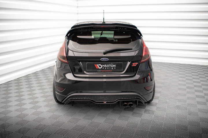 Rear Valance Ford Fiesta St (5 Door Version) Mk7 Facelift Maxton Design in the group Select car model / Ford / Fiesta MK7 Facelift 12-17 / Styling at DDESIGN Scandinavia AB (FO-FI-7F-ST-5D-RS1G)