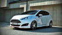 Ford Fiesta Mk7 FL 2012-2017 Front Bumper Spoiler Maxton Design