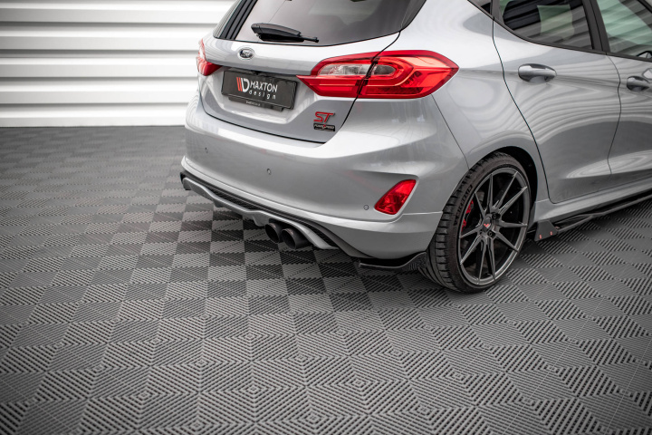 Rear Side Splitters V.1 Ford Fiesta St Mk8 Maxton Design in the group Select car model / Ford / Fiesta MK8 17+ / Styling at DDESIGN Scandinavia AB (FO-FI-8-ST-RSD1G)