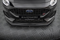 Ford Fiesta MK8 ST / ST-Line Facelift 2021+ Front Splitter V.1 Maxton Design