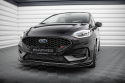 Ford Fiesta MK8 ST / ST-Line Facelift 2021+ Front Splitter V.2 Maxton Design