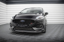 Ford Fiesta MK8 ST / ST-Line Facelift 2021+ Front Splitter V.3 Maxton Design