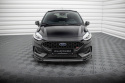 Ford Fiesta MK8 ST / ST-Line Facelift 2021+ Front Splitter V.3 Maxton Design