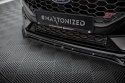 Ford Fiesta MK8 ST / ST-Line Facelift 2021+ Front Splitter V.4 + Flaps Maxton Design
