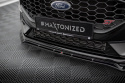 Ford Fiesta MK8 ST / ST-Line Facelift 2021+ Front Splitter V.4 Maxton Design