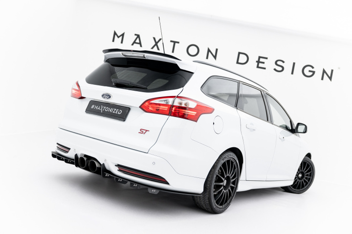 Ford Focus ST Kombi 2012-2014 Diffuser Maxton Design in the group Select car model / Ford / Focus ST MK3 11-19 / Styling / Rear at DDESIGN Scandinavia AB (FO-FO-3-ST-VA-CNC-RS1)