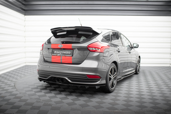 Ford Focus ST 2015-2018 Bakdiffuser FL Maxton Design in the group Select car model / Ford / Focus ST MK3 11-19 / Styling / Rear at DDESIGN Scandinavia AB (FO-FO-3F-ST-CNC-RS1A)