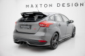 Ford Focus ST Mk3 Facelift 2015-2018 Rear Side Splitters V.3 Maxton Design