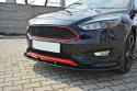 Front Splitter V.1 Ford Focus St-Line Mk3 Fl Maxton Design