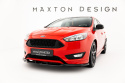 Ford Focus ST-Line Mk3 Facelift 2015-2018 Front Splitter V.3 Maxton Design