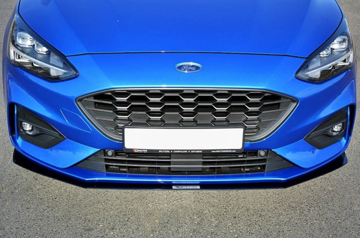 Ford Focus ST / ST-Line Mk4 2018 -2021 Racing Front Splitter Maxton Design in the group Select car model / Ford / Focus Mk4 19+ / Styling at DDESIGN Scandinavia AB (FO-FO-4-STLINE-CNC-FD1A)
