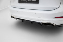 Ford Focus Vignale Estate Mk4 2018-2021 Central Rear Splitter (with vertical bars) Maxton Design