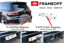 FRAMEOFF - Magnets for Licence Plate