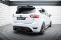 Ford Kuga ST Mk1 2008-2013 Central Rear Splitters (With Vertical Bars) V.1 Maxton Design
