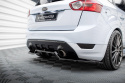 Ford Kuga ST Mk1 2008-2013 Central Rear Splitters (With Vertical Bars) V.1 Maxton Design