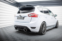 Ford Kuga ST Mk1 2008-2013 Central Rear Splitters (With Vertical Bars) V.1 Maxton Design