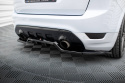 Ford Kuga ST Mk1 2008-2013 Central Rear Splitters (With Vertical Bars) V.1 Maxton Design