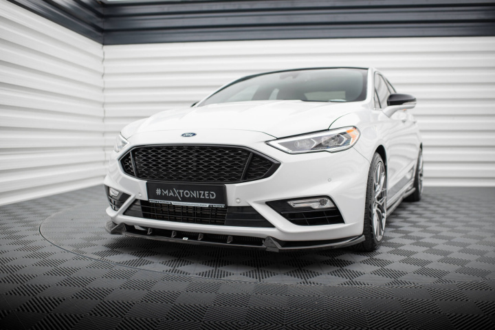 Front Splitter Ford Mondeo Sport Mk5 Facelift / Fusion Sport Mk2 Facelift Maxton Design in the group Select car model at DDESIGN Scandinavia AB (FO-MO-5F-SPORT-FD1G)
