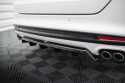 Central Rear Splitter (With Vertical Bars) Ford Mondeo Sport Mk5 Facelift / Fusion Sport Mk2 Facelift Maxton Design