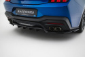 Ford Mustang GT Mk7 2023+ Rear Splitter (with vertical bars) Maxton Design