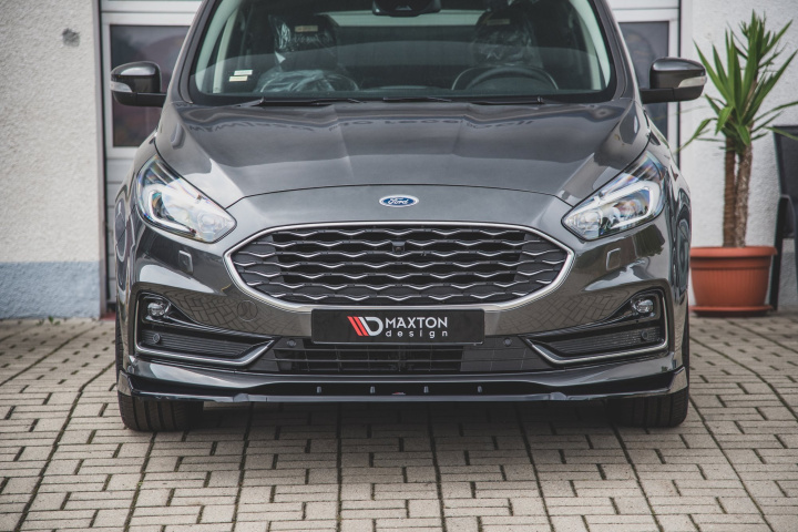 Front Splitter Ford S-Max Mk2 Facelift Maxton Design in the group Select car model / Ford / S-Max at DDESIGN Scandinavia AB (FO-SMAX-2F-FD1G)