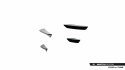 Ford Transit Custom MSRT Mk2 2023+ Street Pro Canards Front Bumper Wings V.1 Maxton Design