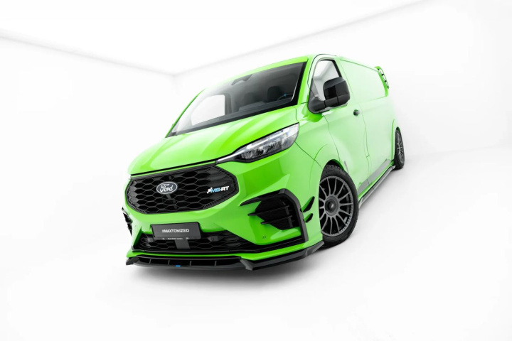 Ford Transit Custom MSRT Mk2 2023+ Front Splitter V.1 Maxton Design in the group Select car model / Ford / Transit / Styling at DDESIGN Scandinavia AB (FO-TRC-2-MSRT-FD1G)