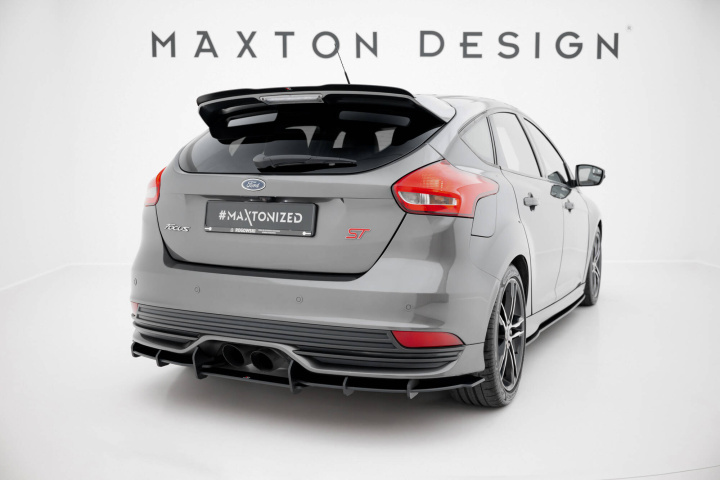 Ford Focus ST Mk3 Facelift 2015-2018 Street Pro Rear Diffuser Maxton Design in the group Select car model / Ford / Focus ST MK3 11-19 / Styling at DDESIGN Scandinavia AB (FOFO3FSTCNC-RS2B)