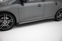 Ford Focus ST Mk3 Facelift 2015-2018 Street Pro Side Skirts Diffusers + Flaps Maxton Design