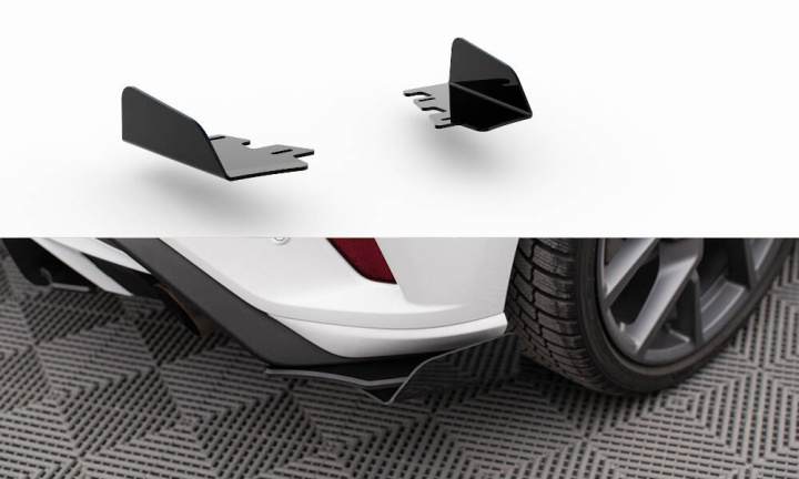 Rear Side Flaps Ford Focus St Mk4 Maxton Design in the group Select car model / Ford / Focus Mk4 19+ / Styling at DDESIGN Scandinavia AB (FOFO4STCNC-RSF1G)