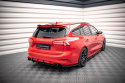 Ford Focus Estate ST Mk4 2019 -2021 Street Pro Rear Diffuser Black-Red Maxton Design
