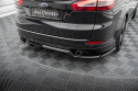 Central Rear Splitter (With Vertical Bars) Ford Mondeo St-Line Mk4 Facelift Maxton Design
