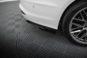 Ford Mondeo Sport Mk5 Facelift / Fusion Sport Mk2 Facelift 2019-2022 Street Pro Rear Side Splitters + Flaps Black-Red + Gloss Flaps Maxton Design