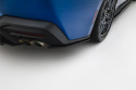 Ford Mustang GT Mk7 2023- Street Pro Rear Side Splitters Black-Red Maxton Design