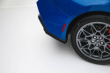Ford Mustang GT Mk7 2023- Street Pro Rear Side Splitters Black-Red Maxton Design