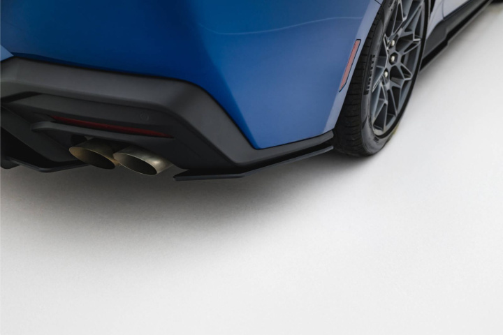 Ford Mustang GT Mk7 2023- Street Pro Rear Side Splitters Maxton Design in the group Select car model / Ford / Mustang 24+ at DDESIGN Scandinavia AB (FOMU7GTCNC-RSD1B)