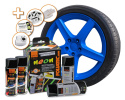 Spray Film NEON 4 pc. Set, blue