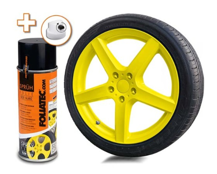 Spray Film, yellow glossy in the group Select car model at DDESIGN Scandinavia AB (FT2051)