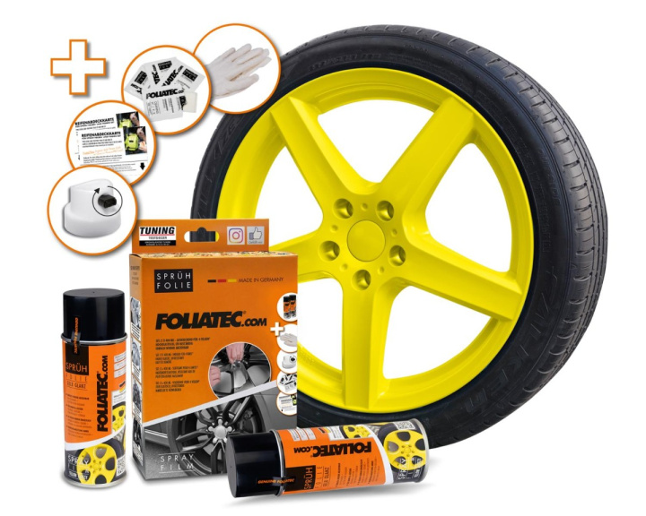 Spray Film Set, yellow glossy in the group Select car model at DDESIGN Scandinavia AB (FT2052)