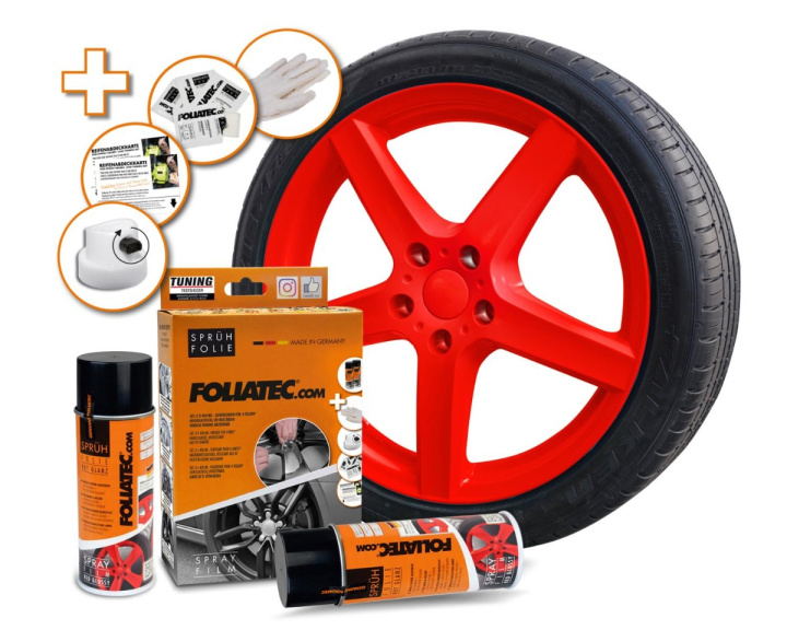 Spray Film Set, red glossy in the group Select car model at DDESIGN Scandinavia AB (FT2059)