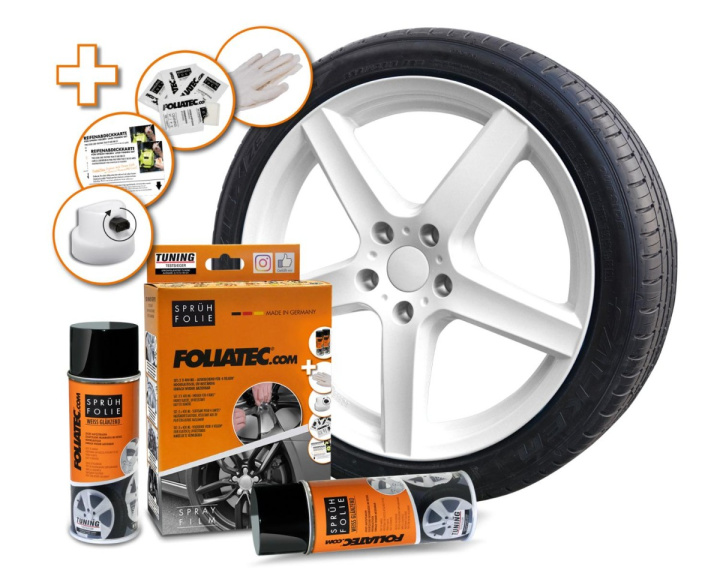 Spray Film Set, white glossy in the group Select car model at DDESIGN Scandinavia AB (FT2064)