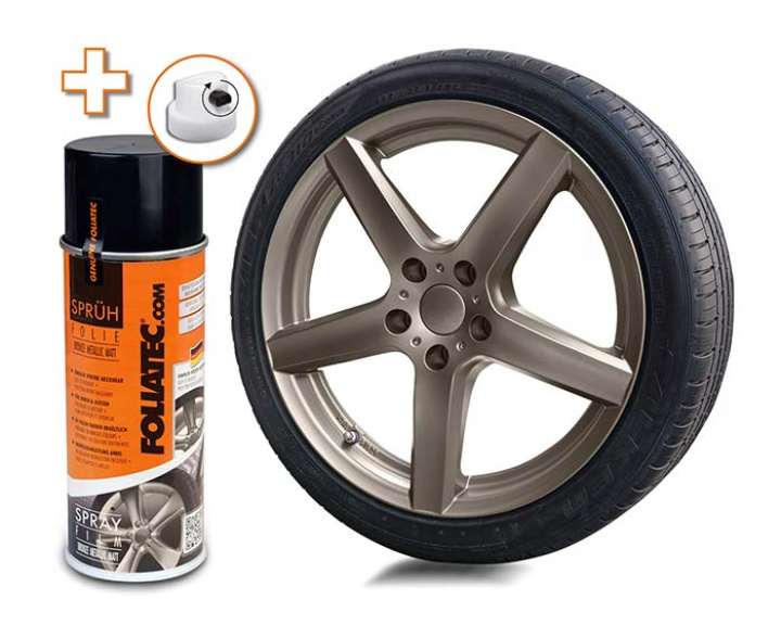 Spray Film, Matte Bronze Metallic, 400 ml Foliatec in the group Select car model at DDESIGN Scandinavia AB (FT2088)