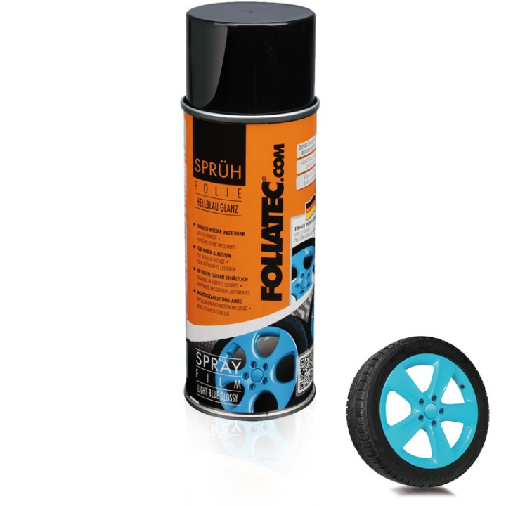 Spray Film, Glossy Light Blue, 400 ml Foliatec in the group Select car model at DDESIGN Scandinavia AB (FT2092)