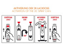 Exhaust 2K Spray paint, Silver Glossy, 250 ml Foliatec