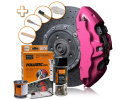 Foliatec Brake Caliper Paint Pink Metallic