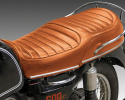 Seat and Leather Color Spray , Matte Cognac, 400 ml Foliatec